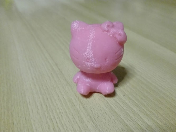 Hello Kitty, + voronoi 3D Print 146369