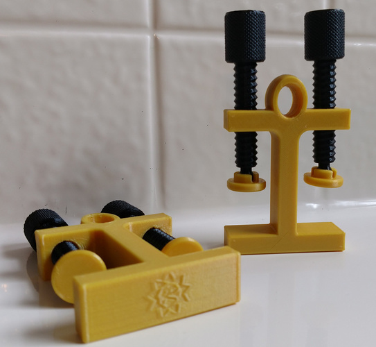 Double-Sided Hangable G-Clamp 3D Print 146405