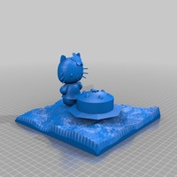 hello kitty and cake - Thumbnail 2