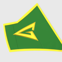 Injustice 2 Green Arrow Chest Guard - Thumbnail 1