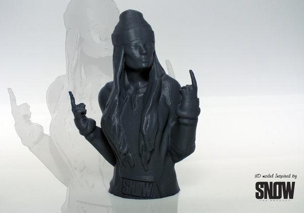 Snow Tha Product bust