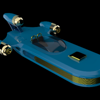 X-34 Landspeeder - Thumbnail 1