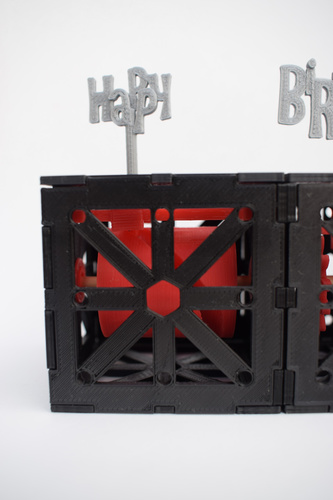 3D Printed Modular Automata by xadow | Pinshape