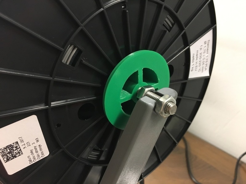 Low Friction Universal Filament Spool Holder