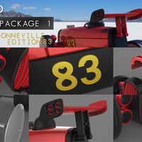UPGRADE PACK 1 for the Modular HOT ROD designer toy - Thumbnail 3