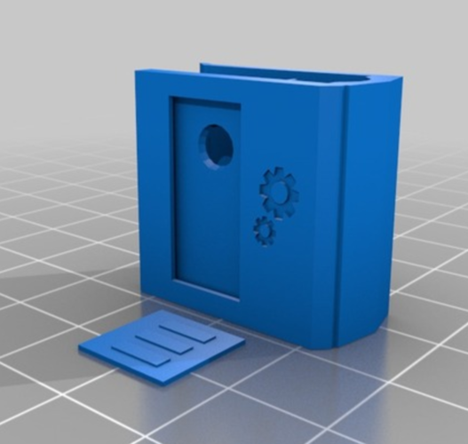 clip (Laptop privacy cover)  3D Print 146842