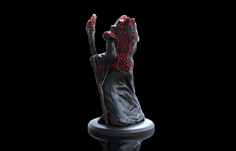 Arcane Wizard miniature 3D Print 146845