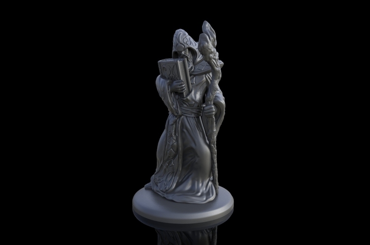 Arcane Wizard miniature 3D Print 146846