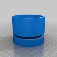 Small Plant pot and saucer 3D Printing 14692