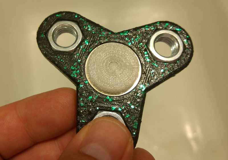 Three Arm Hex Nut Fidget Spinners
