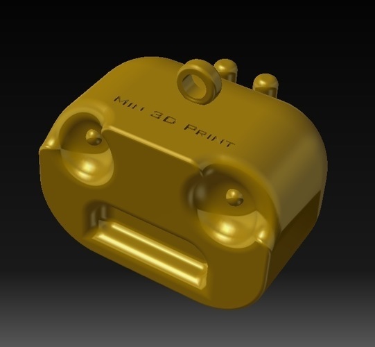  Robo-Keychain Min3DPrint 3D Print 147219