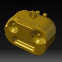 Small  Robo-Keychain Min3DPrint 3D Printing 147219