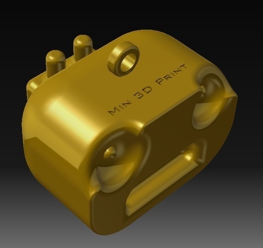  Robo-Keychain Min3DPrint 3D Print 147222