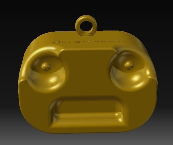  Robo-Keychain Min3DPrint 3D Print 147223