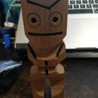 Dominican Taino Tiki - Thumbnail 2