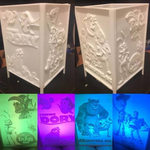 Disney Pixar Lamp Shade 3D Print 147327