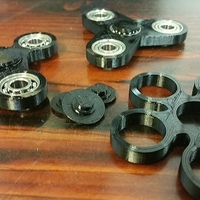 Small 696 mini fidget spinner 6x15x5mm 3D Printing 147361