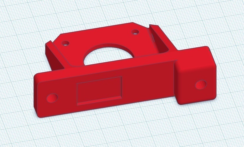 e3d-titan stepper mount for Anet A2 3D Print 147374