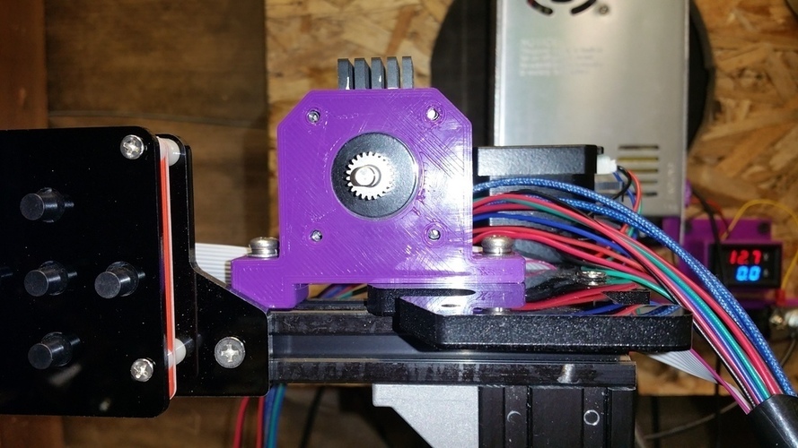 e3d-titan stepper mount for Anet A2 3D Print 147375