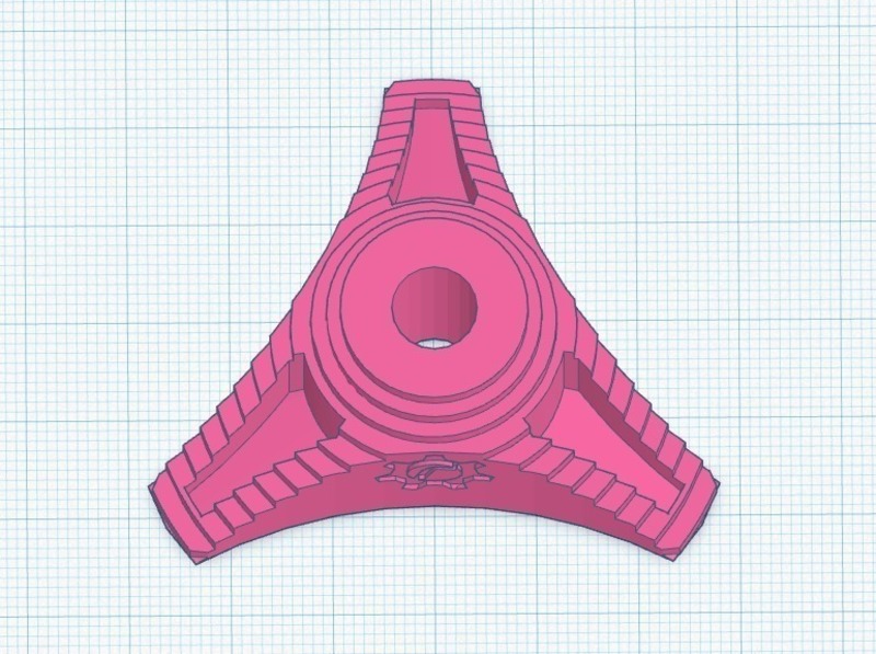 Universal Spool Holder Remix - no supports or bearings needed