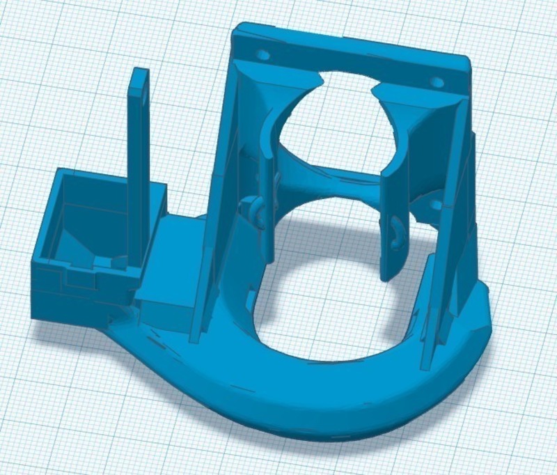 E3D V6 Strong Part fan using 40mm and 5015
