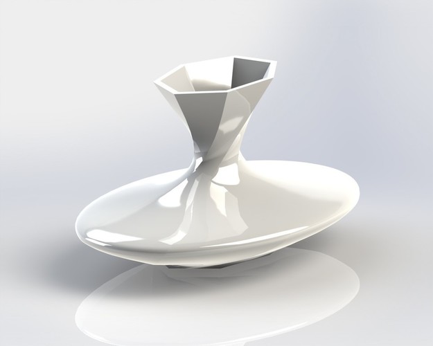 Vase Twist 04 3D Print 147414