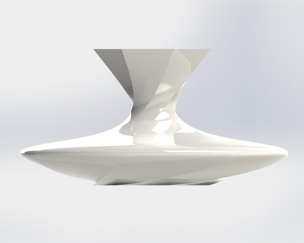 Vase Twist 04 3D Print 147415