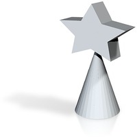 small christmas  tree star - Thumbnail 1