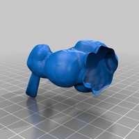 Small  autodesk mesh maker bunny stl for making things with bunnies 3D Printing 14761