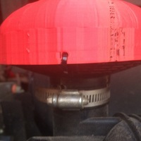 Gravel Mower Air Intake Rain Shield Z144 - Thumbnail 2