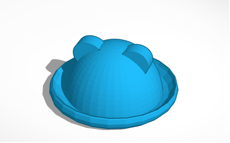 Bear hat 3D Print 147624