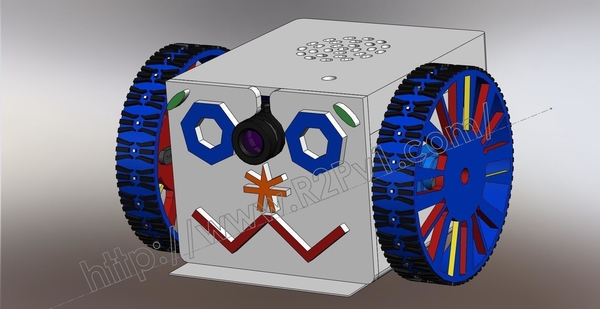 miniFloppy PIXY CMUcam5 SquattyBody Bot