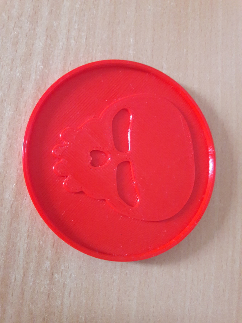 Coaster of a skull - 1