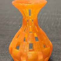 Small checker vase 3D Printing 147723