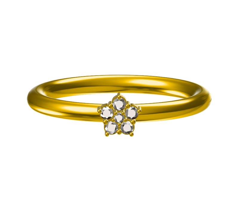 Free 3D CAD Model For Wedding RIng In STL Format
