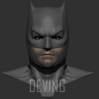 Batman justice league cowl v1.2 - Thumbnail 1