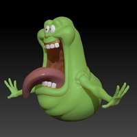 Small Slimer from The Real Ghostbuster 3D Printing 147902