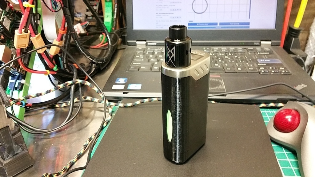 3d Printed Ijoy Lux Case Vape Mod By Daniel Stinebaugh Pinshape