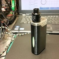 Small iJoy LUX Case (26650 Vape Mod) 3D Printing 147937