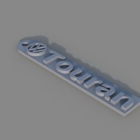 Small VW Touran Keychain 3D Printing 147939