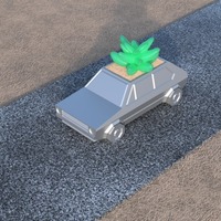 Volkswagen Golf GTI - Low Poly Planter - Thumbnail 7