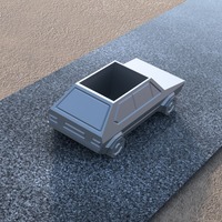 Volkswagen Golf GTI - Low Poly Planter - Thumbnail 8