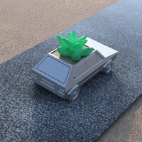 Volkswagen Golf GTI - Low Poly Planter - Thumbnail 9