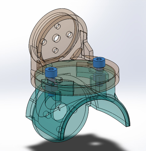 Soporte elevador motor Easystar ajustable 3D Print 147961