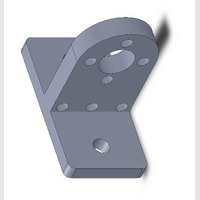 T mount for 8 mm lead nut - Thumbnail 2