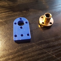 Small 8mm Lead screw nut bracket 3D Printing 147975