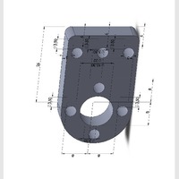 8mm Lead screw nut bracket - Thumbnail 2