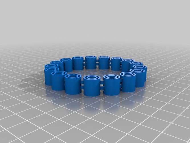 My Customized Flexy Jingly Bracelet (1) 3D Print 14798