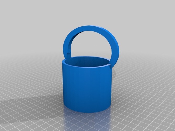 bucket, basket or vase 3D Print 14799