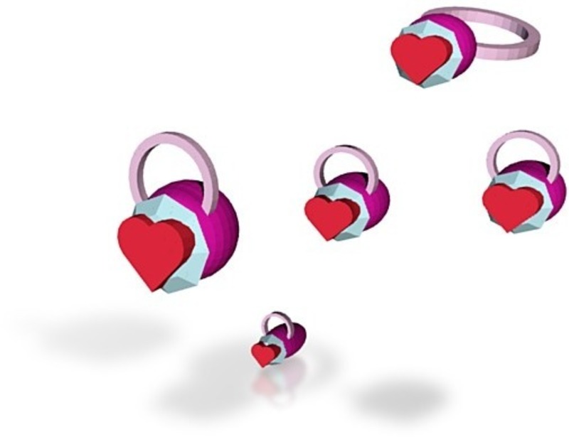 heart felt jewelry set